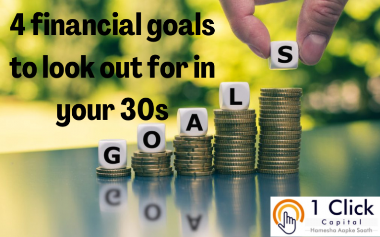 4 financial goals to look out for in your 30s
